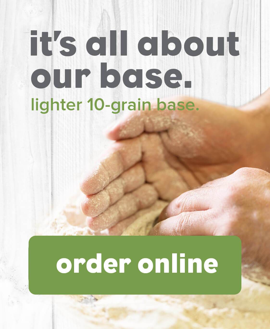 10 Grain Pizza Base